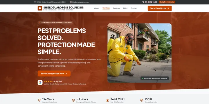 SHIELDGUARD PEST SOLUTIONS