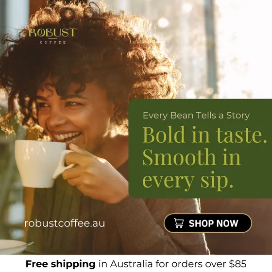Robust Coffee social post