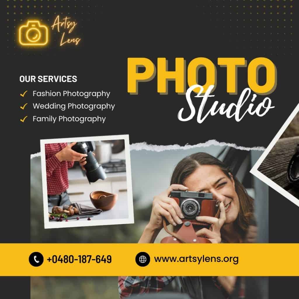 photo studio social media