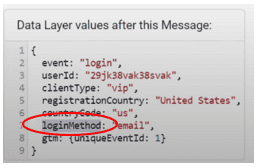 data layer login