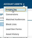 linked in account assets
