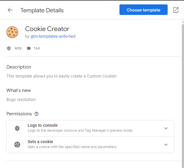 cookie creator trag