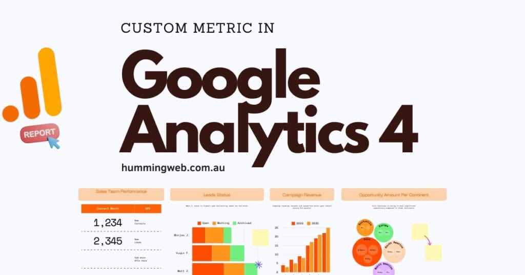 Google analytics custom metrics