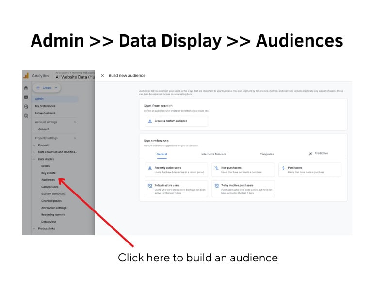 How to segment audience in GA4
