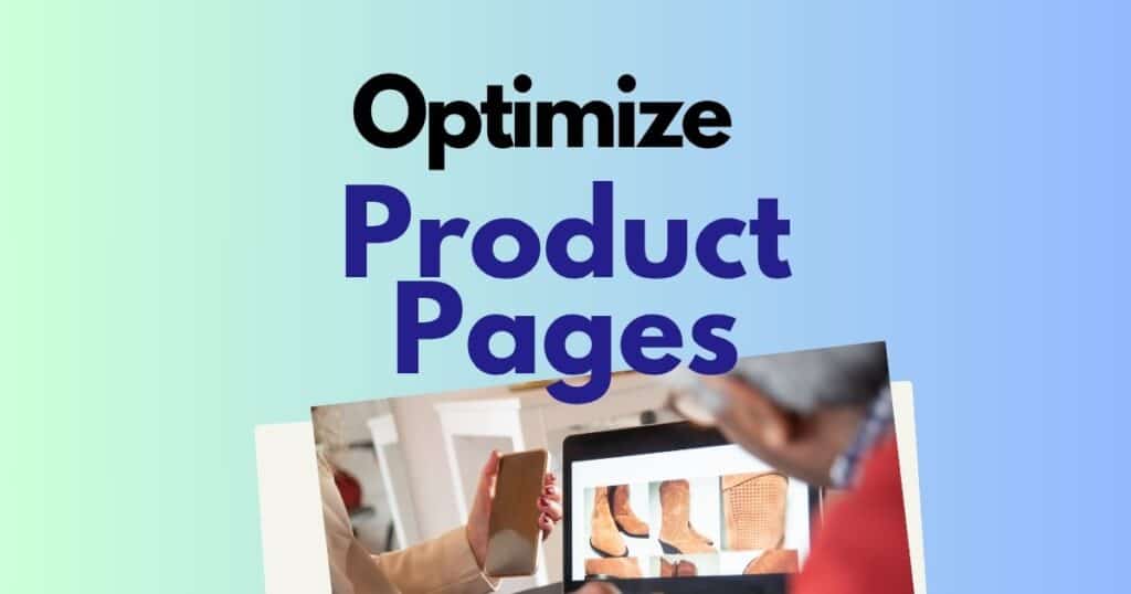 optimise product pages