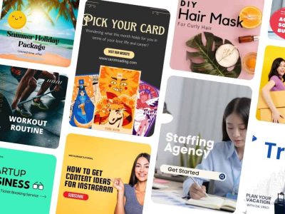 social media creative designs social media post designs collection